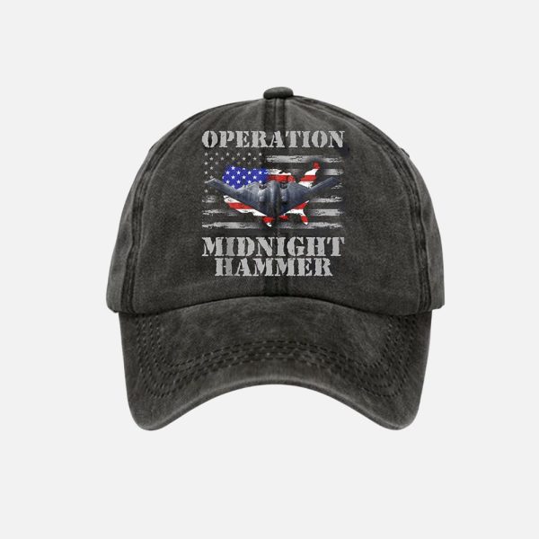 Unisex Operation Midnight Hammer B-2 Spirit Print Hat