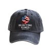 Unisex Rejecting Kings Since 1776 Printed Hat