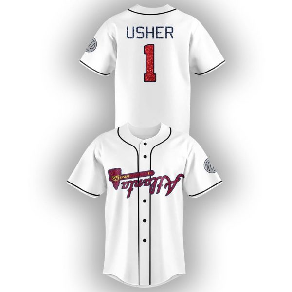 Usher Braves A-Town Down Jersey