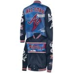 Usher Braves Peace Up A-Town Down Bomber Jacket