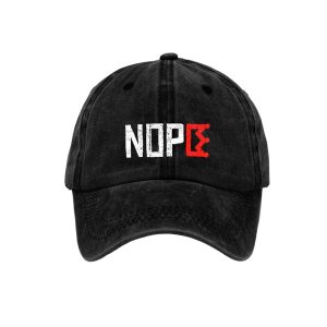 Unisex Nope Protest ICE Inspired Print Hat