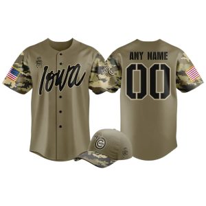 Iowa Cubs Military Appreciation Night 2025 Baseball Jersey