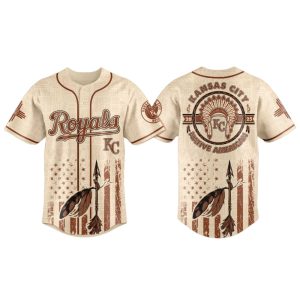 Royals Native American Heritage Month Baseball Jersey 2025