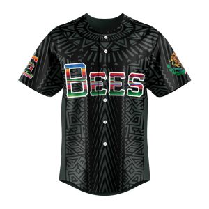 2025 Salt Lake Bees Mexican Heritage Night Custom Name Jersey1