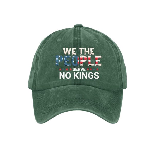 We The People Serve No Kings Baseball Cap