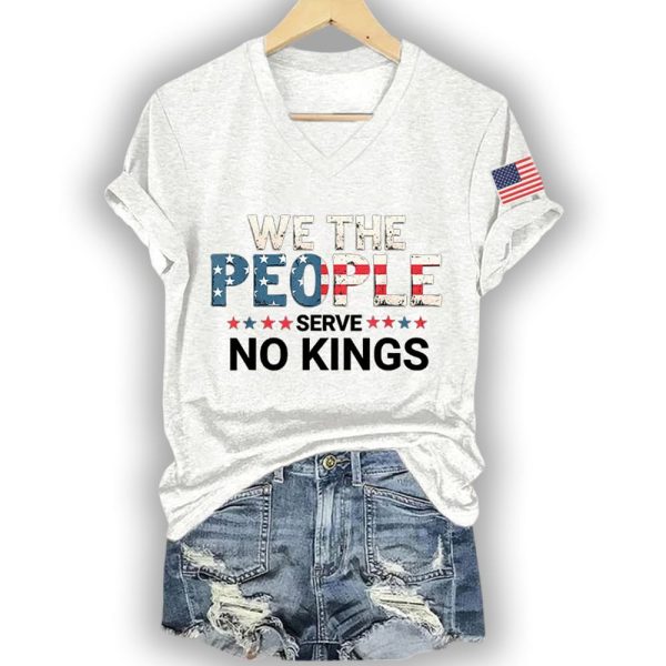We The People Serve No Kings Shirt