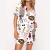 Western Cowgirl Glam Silky Satin Pajama Set