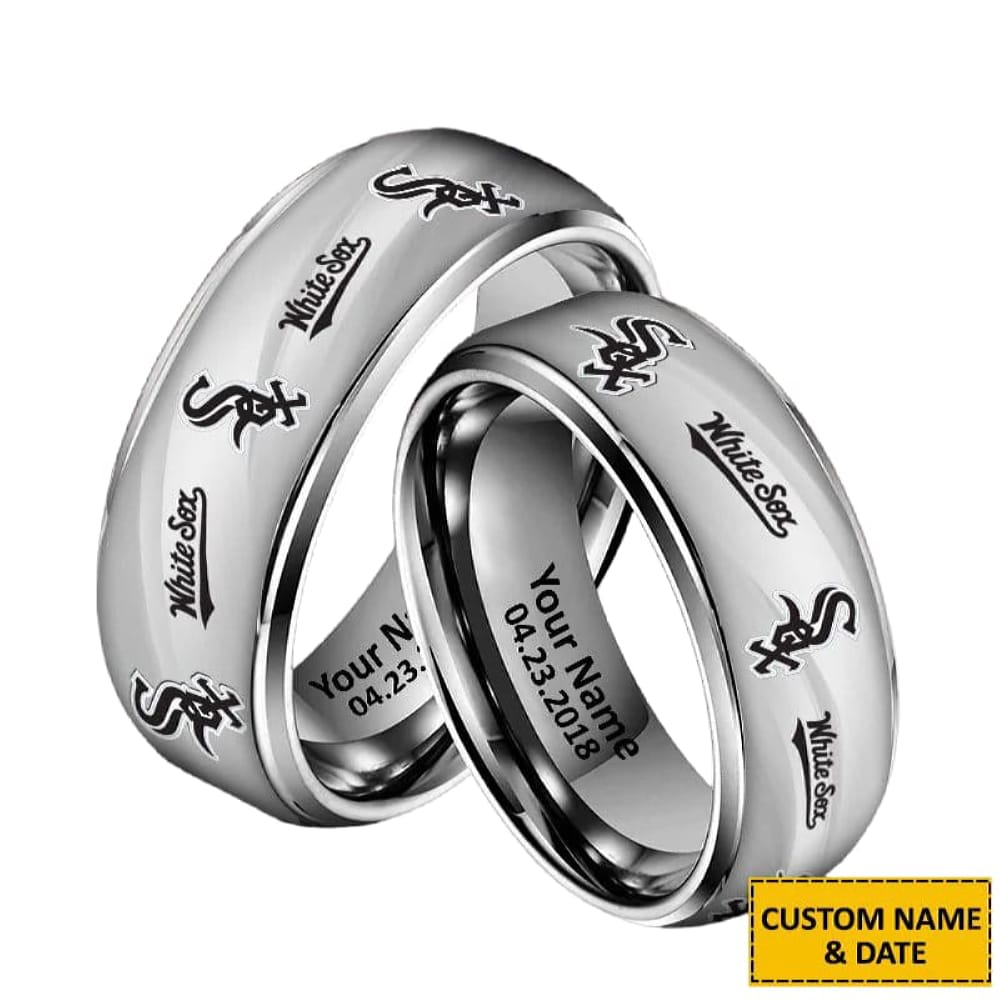 White Sox Special Rings Custom Any Name And Date White Sox Special Rings Custom Any Name And Date