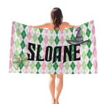 Wicked Custom Name Beach Towel