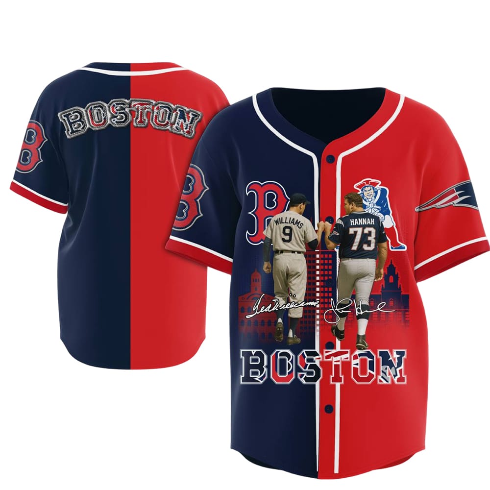 Williams Red Sox Hannah Patriots Baseball Jersey Williams Red Sox Hannah Patriots Baseball Jersey
