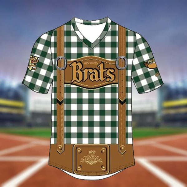 Wisconsin Timber Rattlers Bratoberfest Jersey 2025 Giveaway