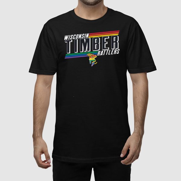 Wisconsin Timber Rattlers Pride Night T-shirt 2025 Giveaway