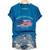 Women’s Rejecting Kings Since 1776 Printed Casual T-Shirt