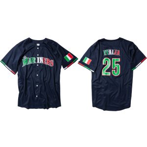 Mariners Italian Heritage Night Jersey 2025 Giveaway