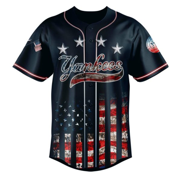 Yankees 2025 Flag Day Jersey