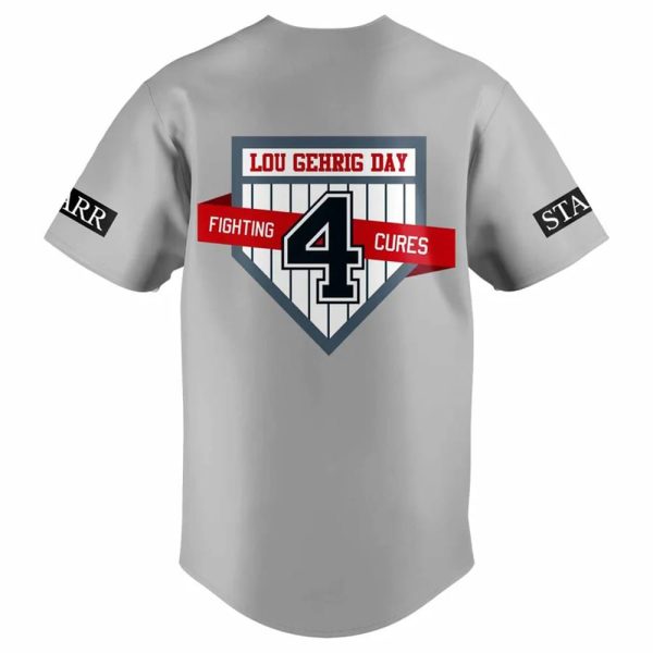 Yankees 2025 Lou Gehrig Day Jersey