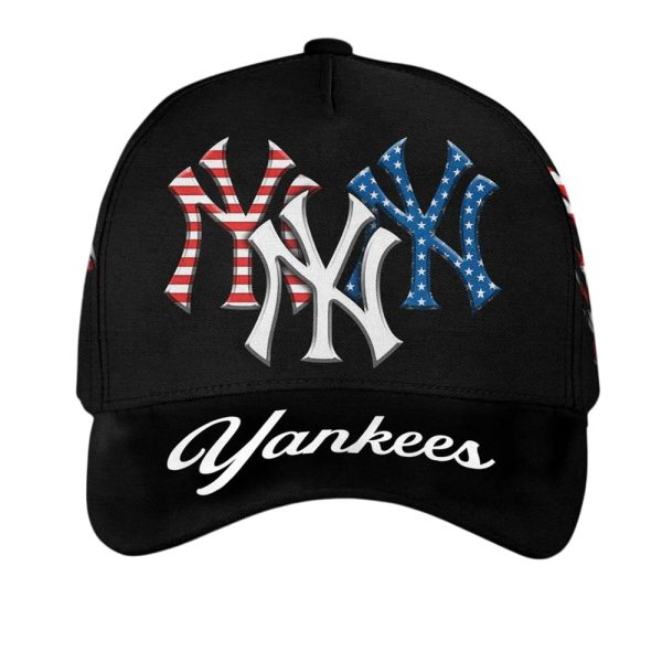 Yankees 4th Of July Customized Classic Cap