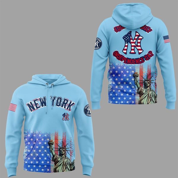 Yankees Fourth Of July 2025 Hoodie