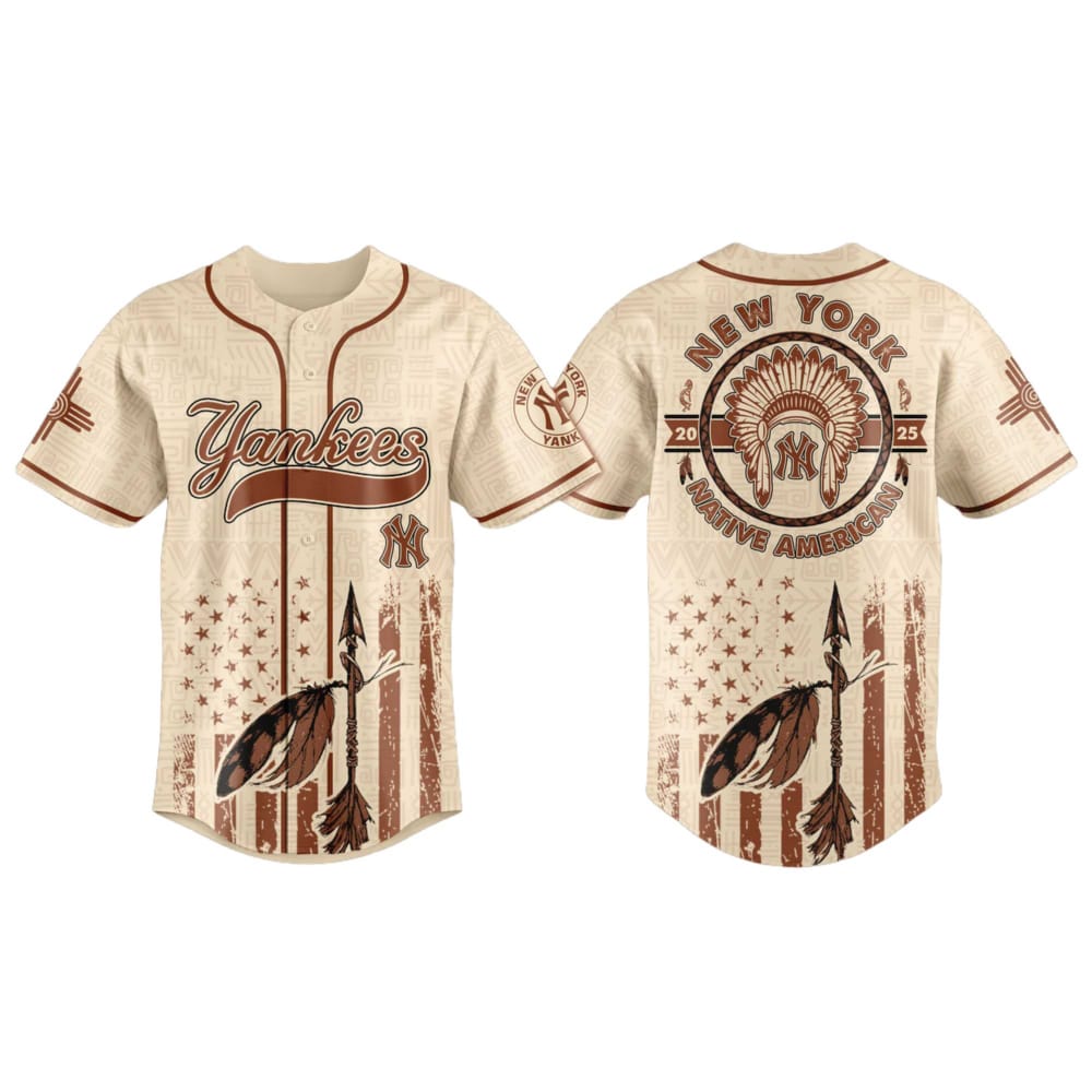 Yankees Native American Heritage Month Baseball Jersey 2025 Yankees Native American Heritage Month Baseball Jersey 2025