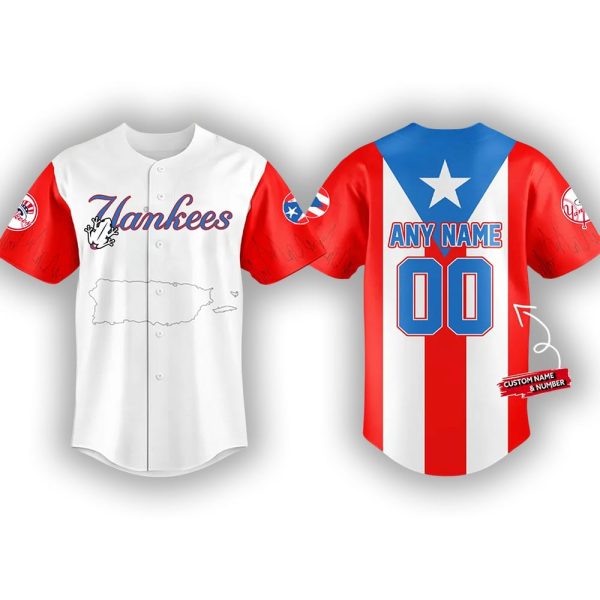 Yankees Puerto Rican Heritage Jersey 2025
