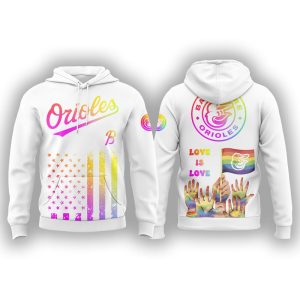 Orioles Baseball Pride Month 2025 Hoodie