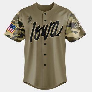 Iowa Cubs Military Appreciation Night 2025 Baseball Jersey1