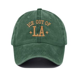 Retro Ice Out Of La Print Baseball Cap2