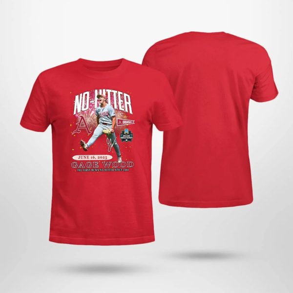 Gage Wood The First MCWS No-Hitter Since 1960 Shirt