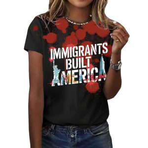 Immigrants Built America Bloodstain Shirt