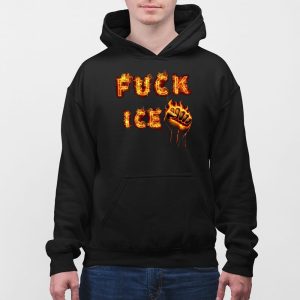 Womens FUCK ICE Flame Shirt 4