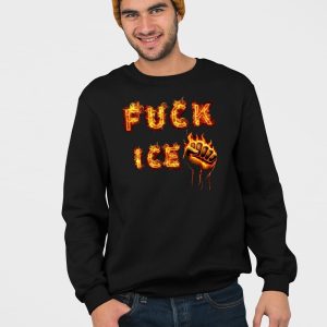 Womens FUCK ICE Flame Shirt 3