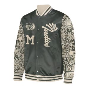 Indios de Mayaguez 2025 Full Zip Bomber Jacket1
