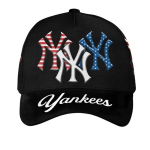 Yankees 4th Of July Customized Classic Cap