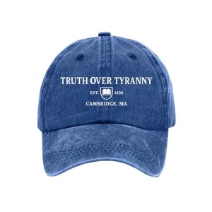 Truth Over Tyranny Est 1636 Cambridge Ma Baseball Cap1