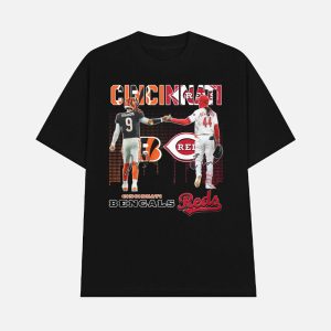 Burrow Bengals De La Cruz Reds Shirt 1