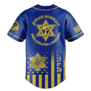 2025 Phillies Jewish Heritage Night Jersey2
