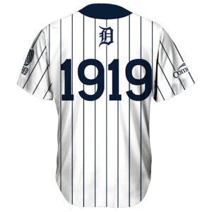 Detroit 19119 Black In Baseball Jersey 3
