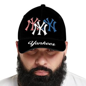Yankees 4th Of July Customized Classic Cap2