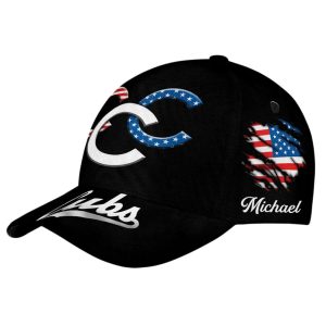 Cubs 4th Of July Customized Classic Cap1