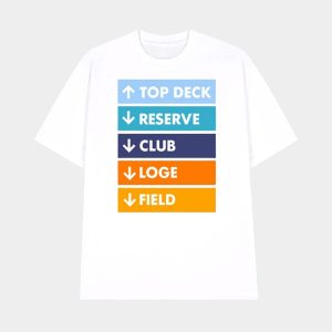 Top Deck Reserver Club Loge Field Shirt 1