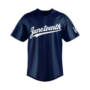 Lil Wayne Dodgers Juneteenth Baseball Jersey1