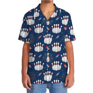 Bowling Celebration 4th Of July Hawaiian Shirt2