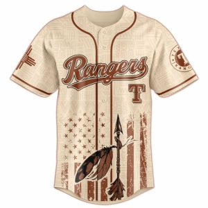 Rangers Native American Heritage Month Baseball Jersey 20251