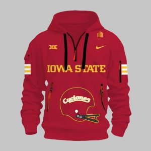 Iowa State Football 2025 Quarter Zip Hoodie1