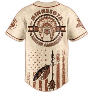 Twins Native American Heritage Month Baseball Jersey 20252