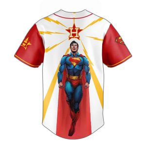 2025 Astros x Superman Man Of Steel Jersey2