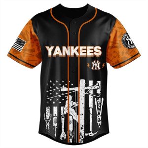 2025 Yankees National Lineman Appreciation Day Jersey1