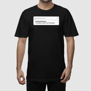 Musk Trump Presidential Alert The Girls Are Fighting Shirt 2
