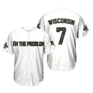 Morgan Wallen I'm The Problem Wisconsin Badgers Jersey
