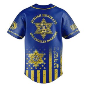 2025 Dodgers Jewish Heritage Night Jersey2